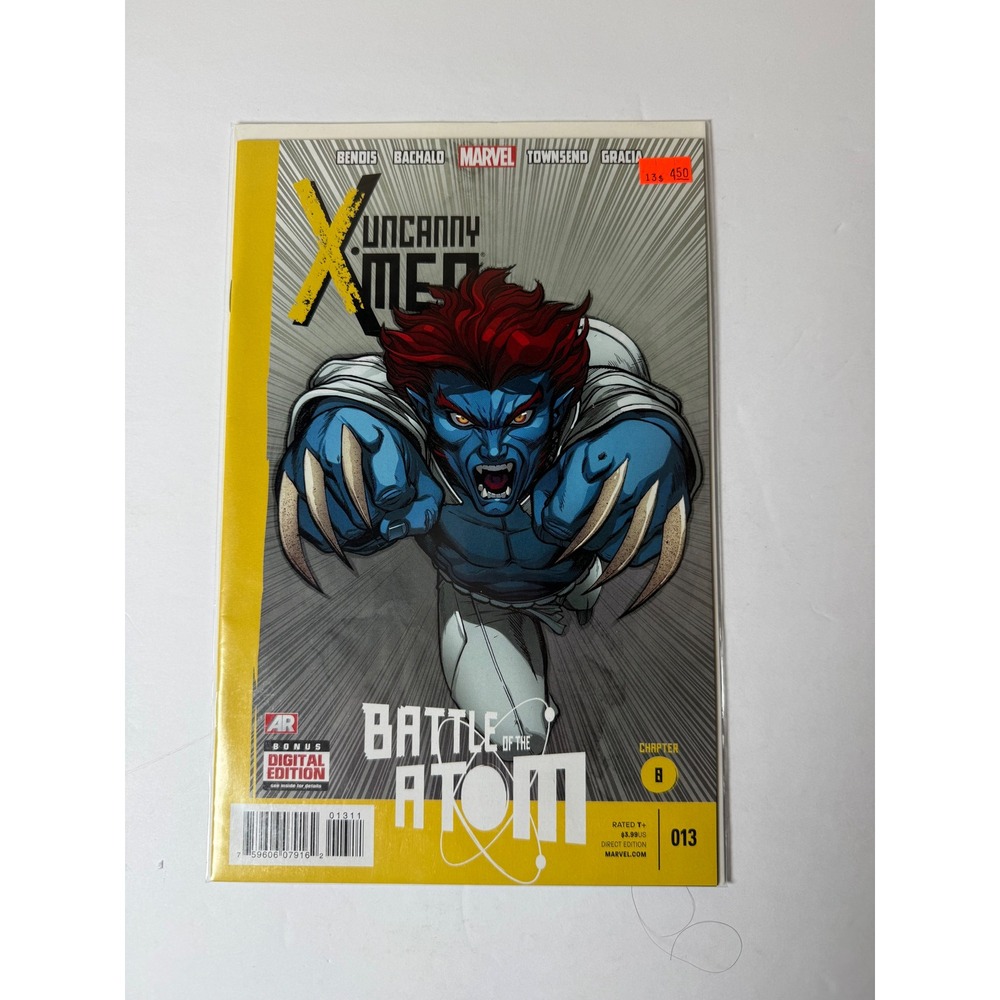 Marvel Uncanny X-Men 13 Battle‎ of the Atom Chapter 8 2013 Bendis Bachalo Beast